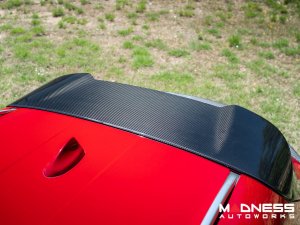 Alfa Romeo Stelvio Roof Spoiler - Carbon Fiber - Estremo Design